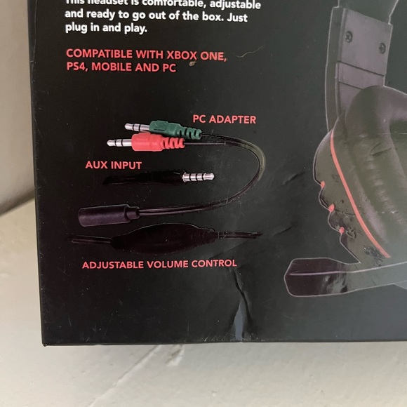 Up-Tech wired gaming headset NWT - Picture 5 of 6